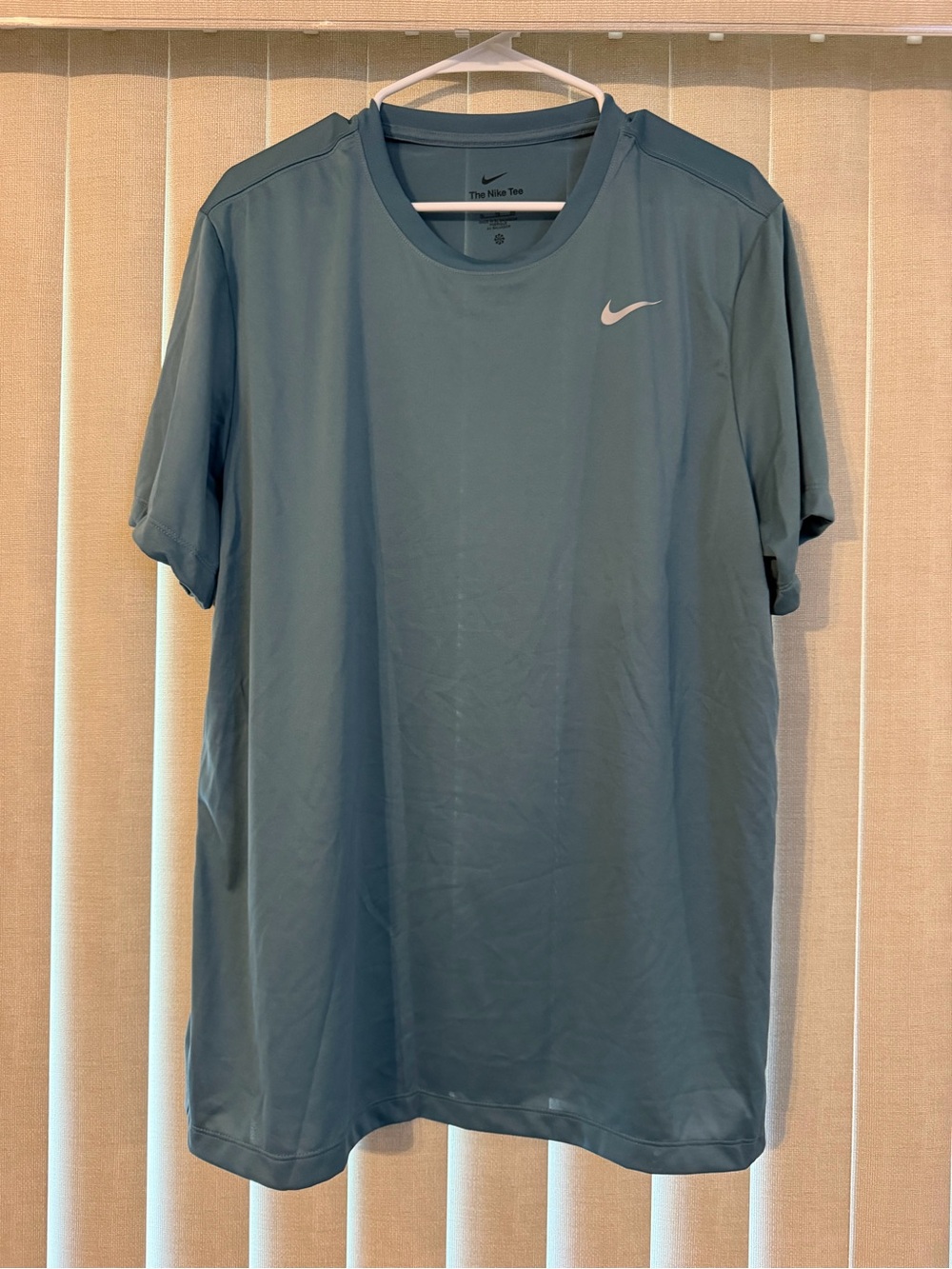 Nike Short Sleeve Dri-FIT Tee in Teal Green xl